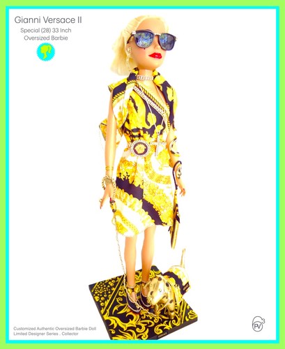 Barbie gianni versace medusa - "gianni,
